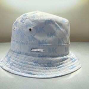 Michael Kors ShoreBlue Monogram Bucket Hat NWT
